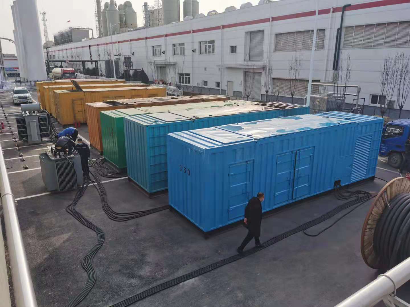 鱼峰出租发电机-柴油发电机组三相采用什么接法